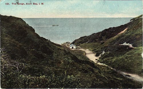 Alum Bay Gorge