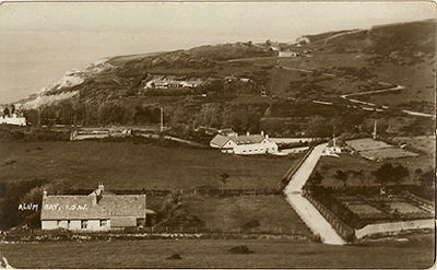Alum Bay overview